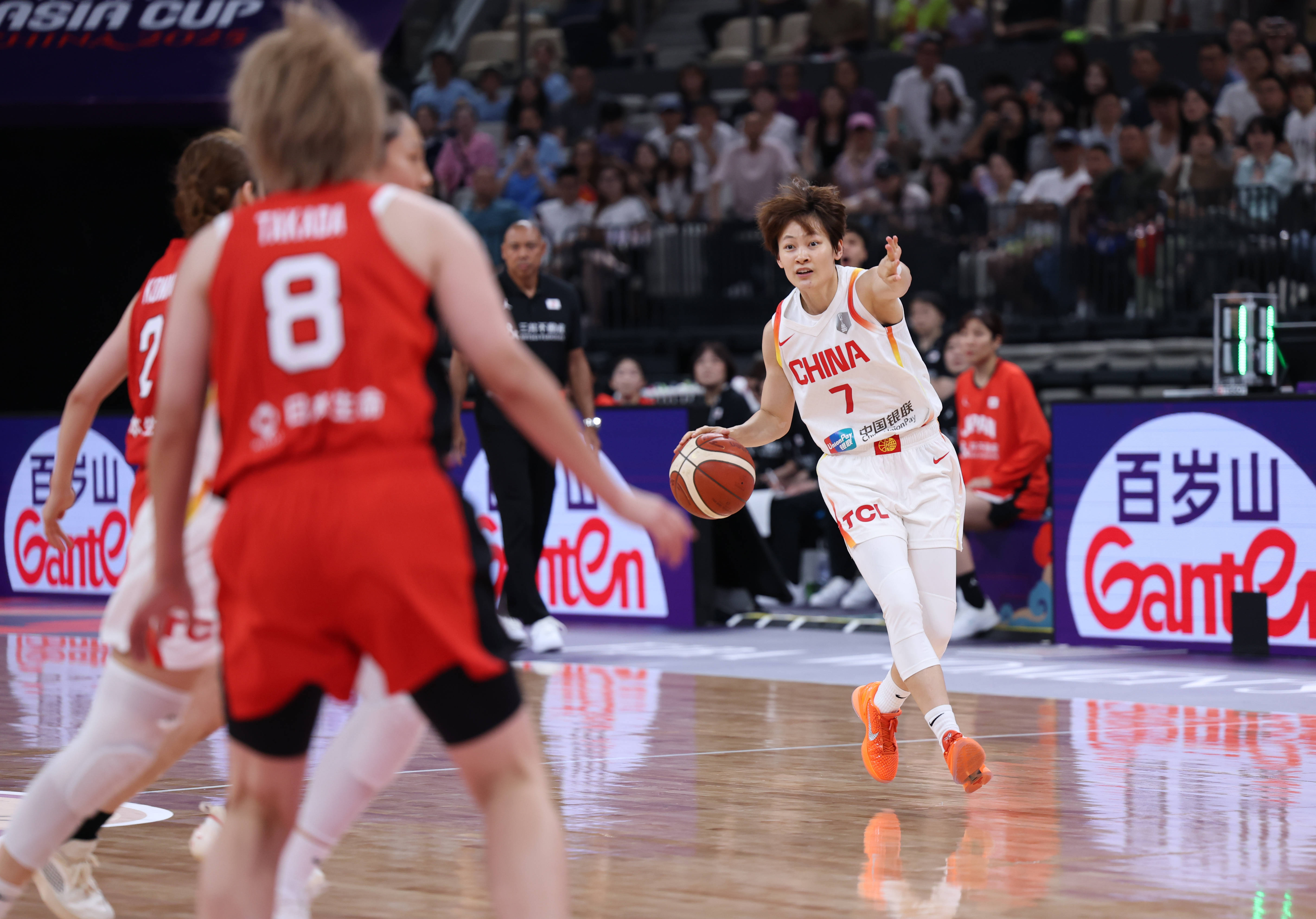 （体育）篮球——女篮亚洲杯：中国队对阵日本队
