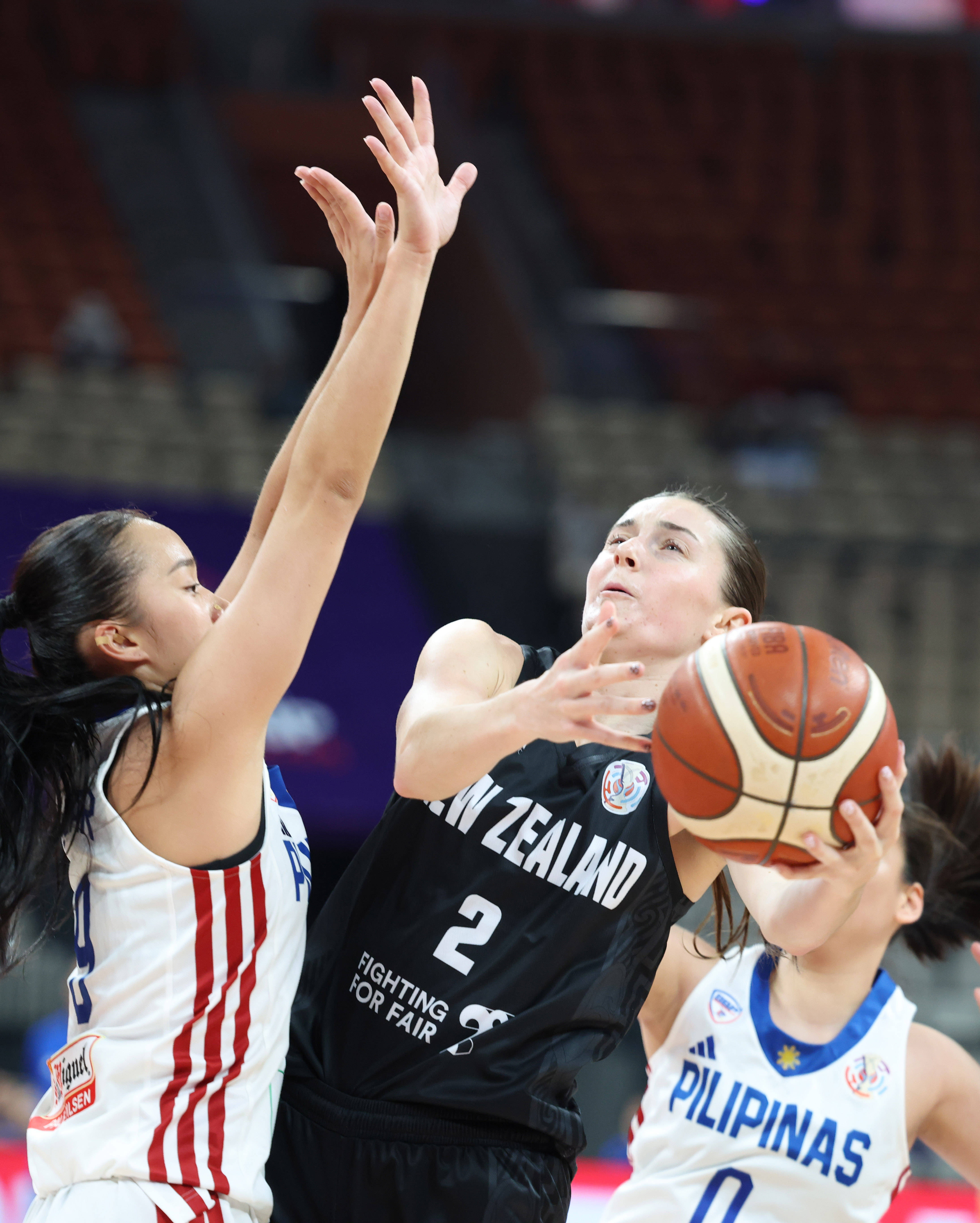 （体育）篮球——女篮亚洲杯：新西兰队获第五名