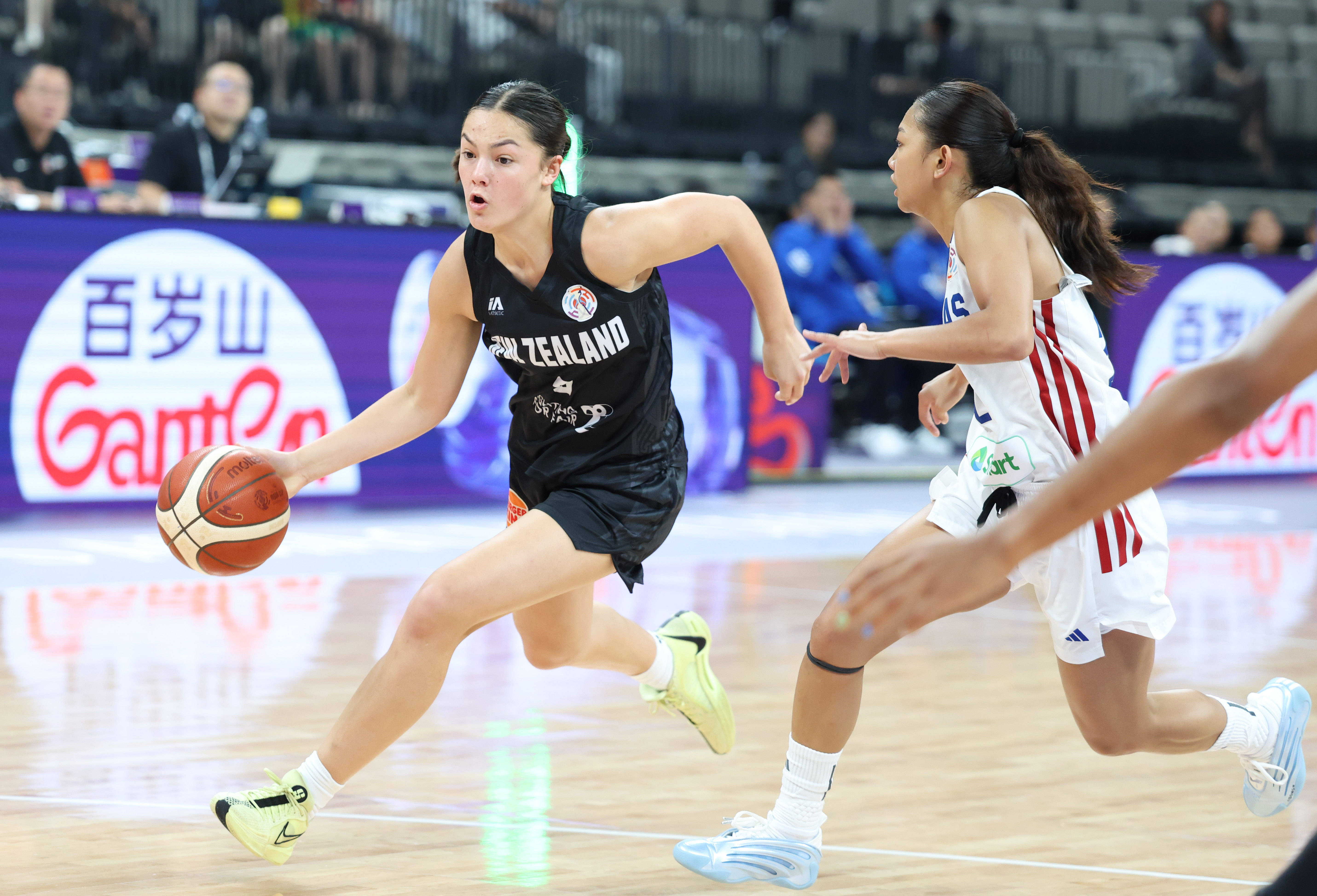（体育）篮球——女篮亚洲杯：新西兰队获第五名
