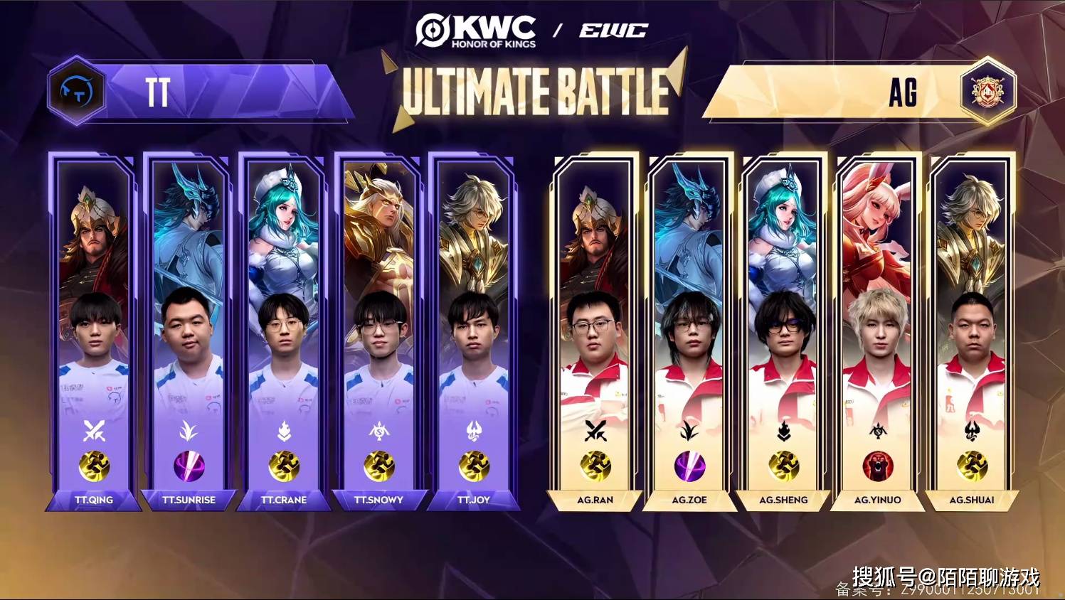 看了AG和TTG在EWC的决赛，夏季赛的冠军可能不是他俩，狼队希望最大！