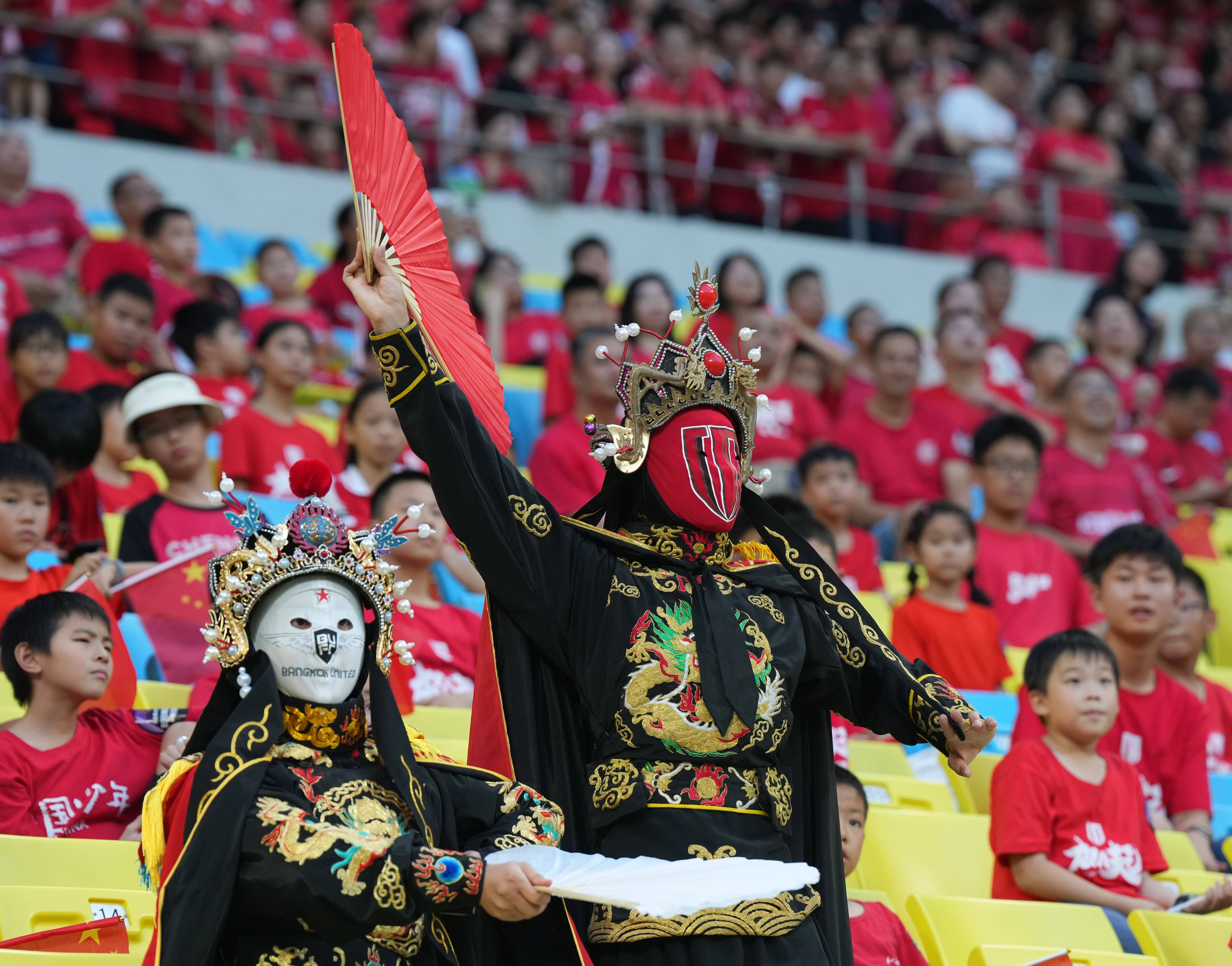 （体育）足球——亚冠精英联赛附加赛：成都蓉城队对阵曼谷联队