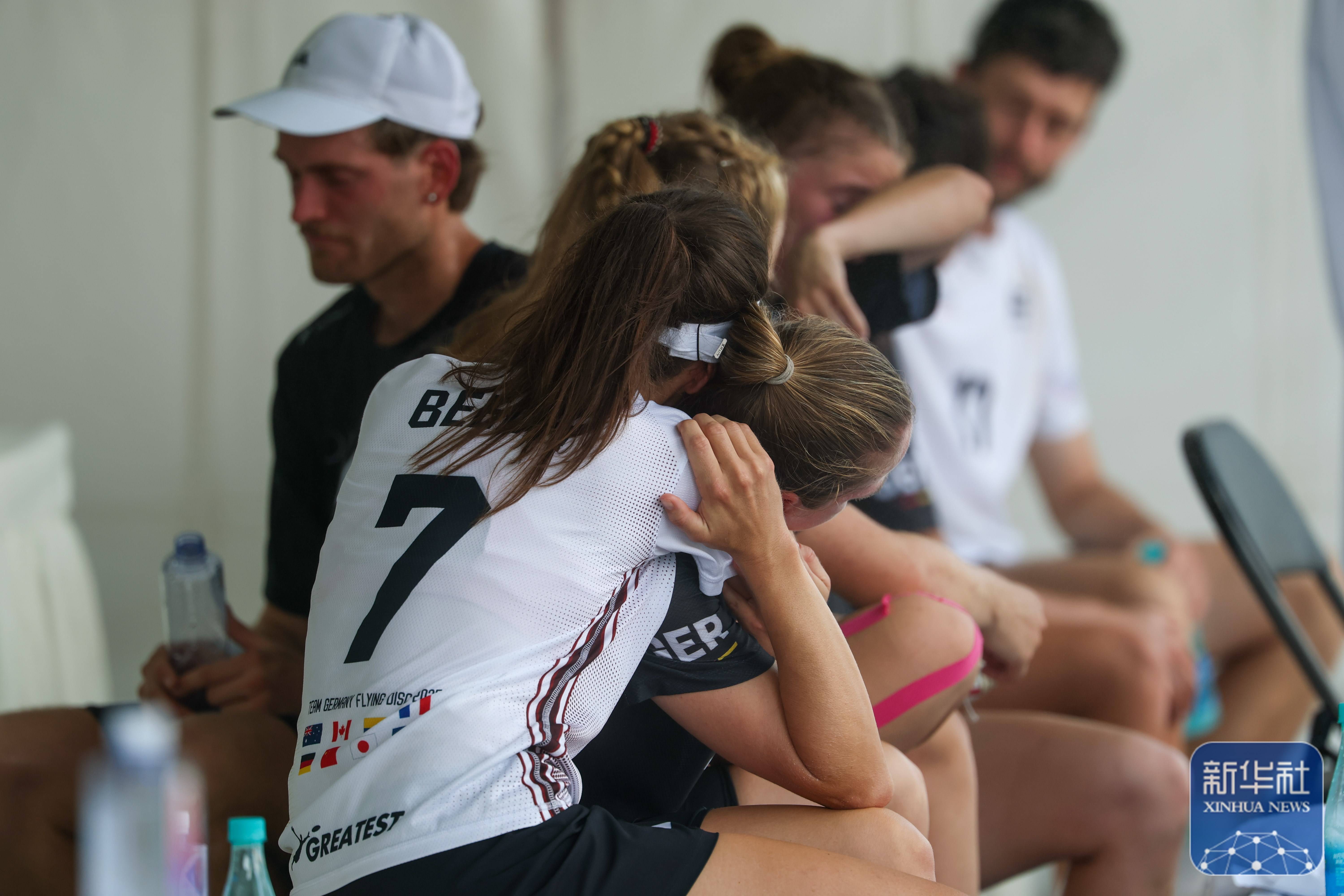 成都世运会|团队飞盘半决赛:加拿大队胜德国队