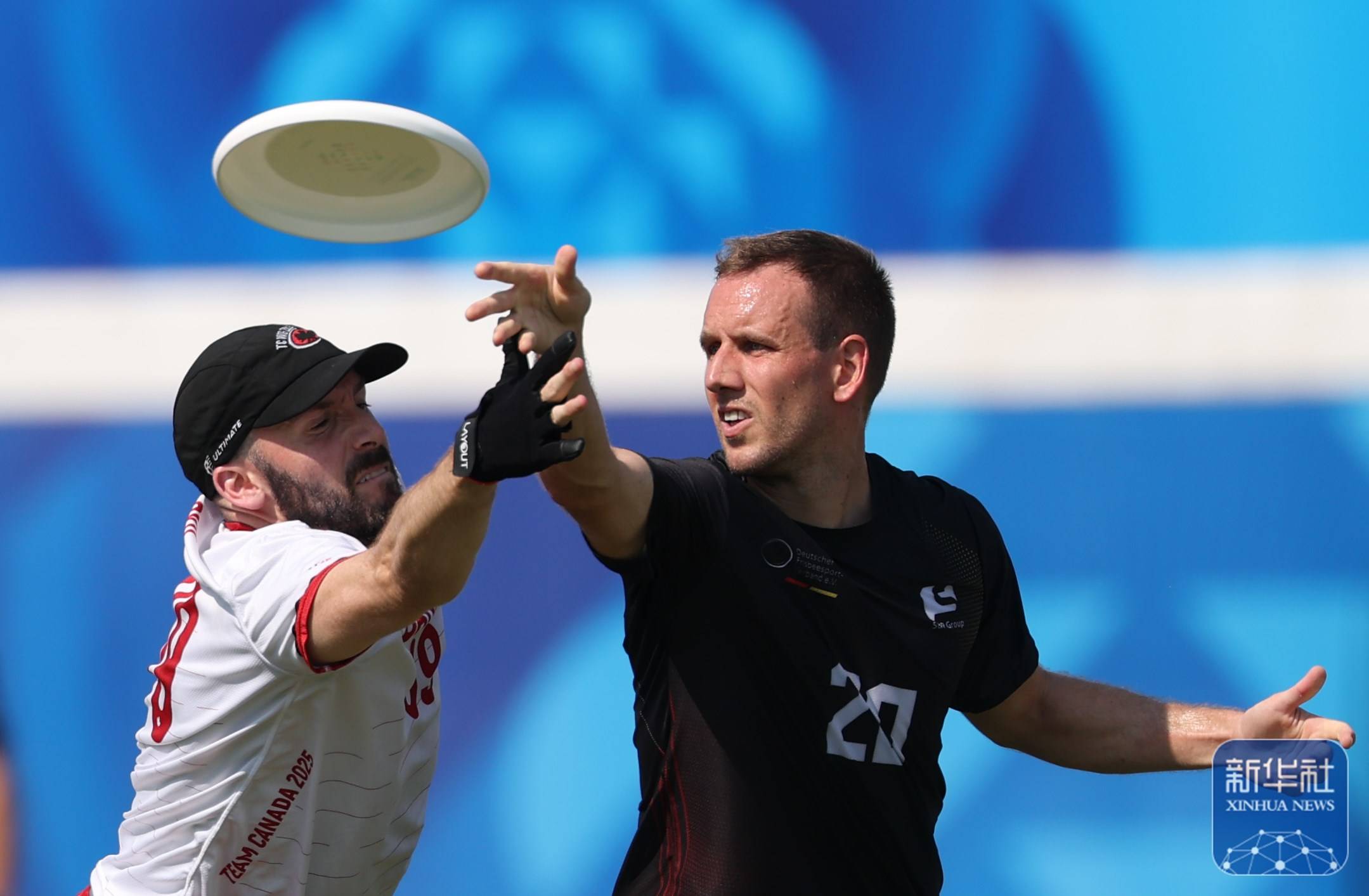 成都世运会|团队飞盘半决赛:加拿大队胜德国队