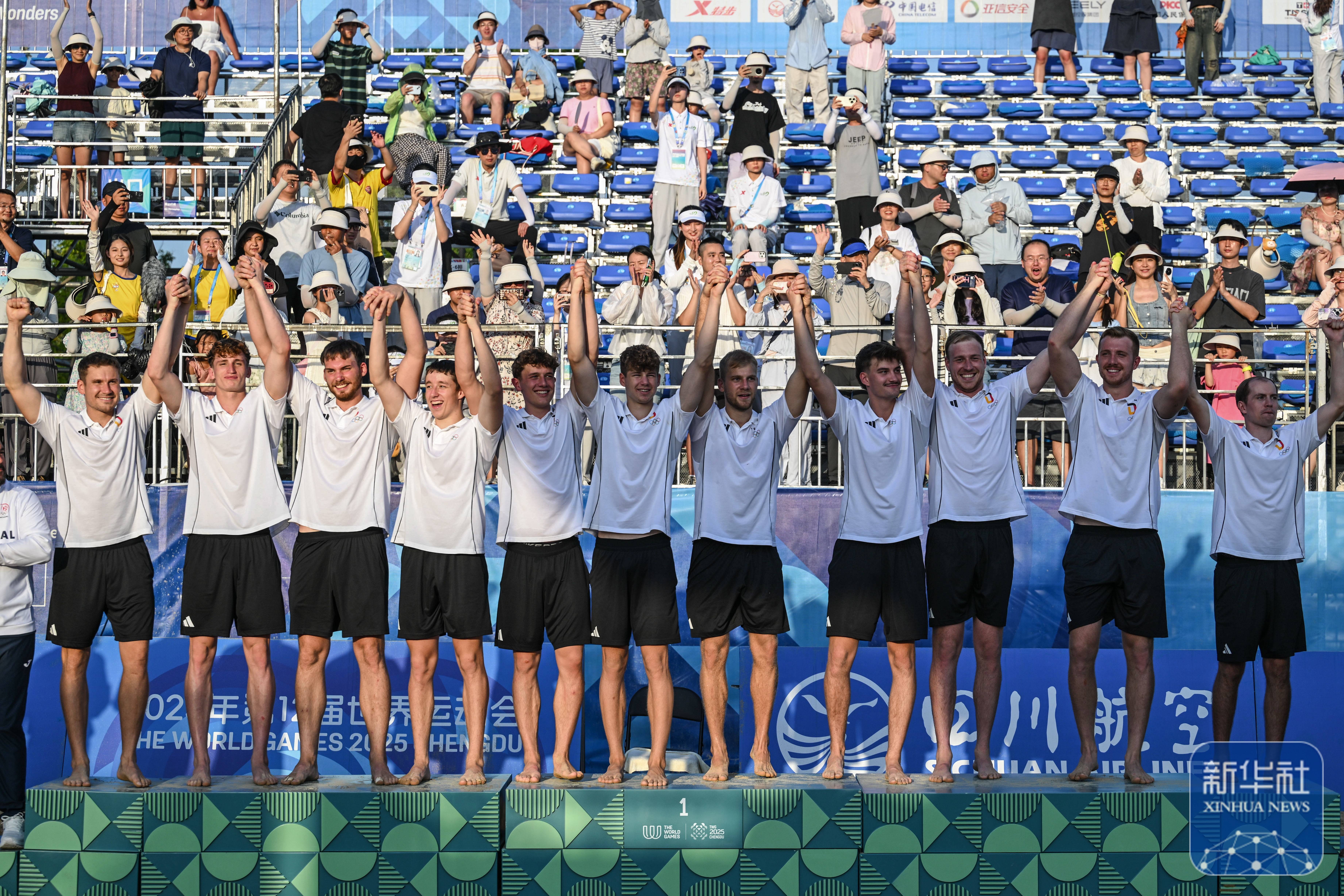 成都世运会|沙滩手球男子决赛:德国队夺冠