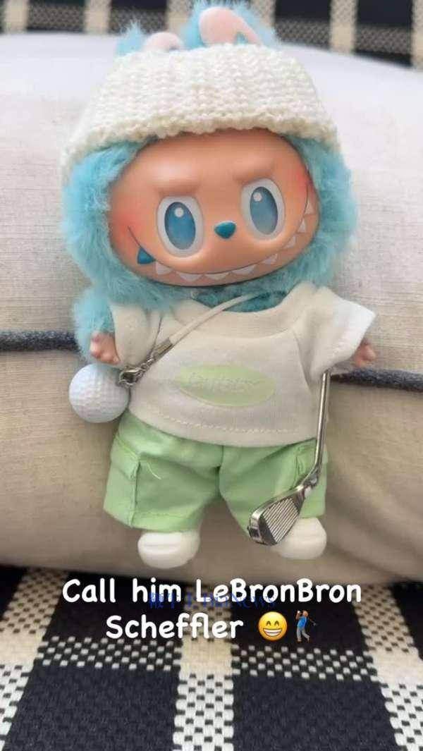 顶级带货！NBA球星詹姆斯晒拉布布玩偶