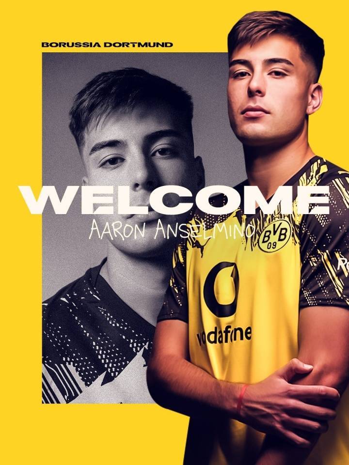 又一人离队！官方：20岁切尔西后卫安塞尔米诺租借多特一赛季