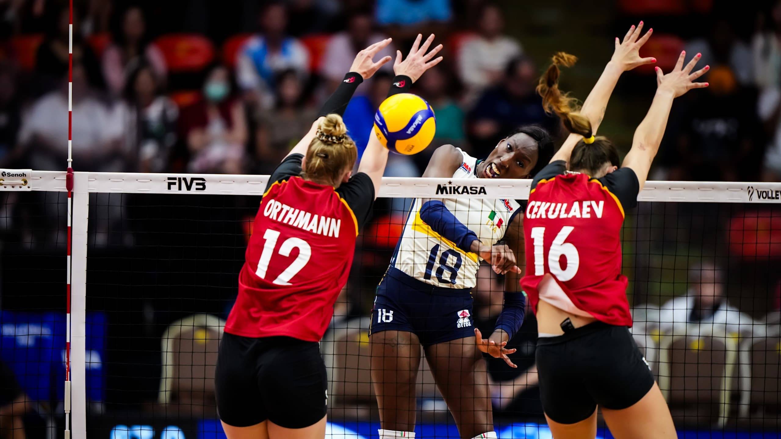 女排世锦赛｜意大利队轻取德国队挺进八强